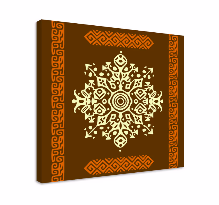 Dekorasyon tablo - karmaşık geometrik desen - TenStickers