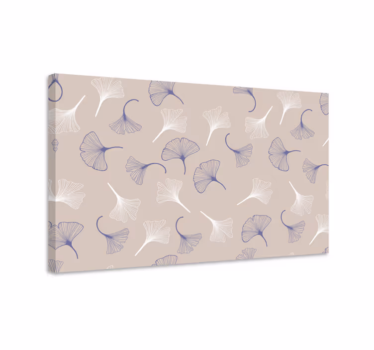Ginkgo krem modern tuval bırakır - TenStickers