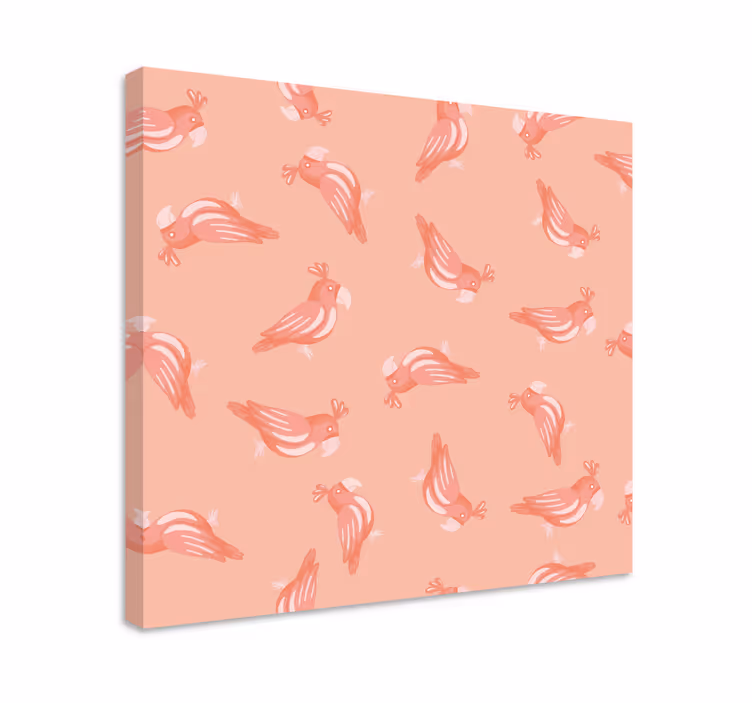 Kuş tablo - Şirin kuş desenleri - TenStickers