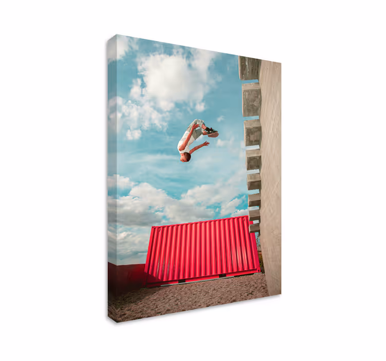 Parkour poster baskı tasarımı - TenStickers