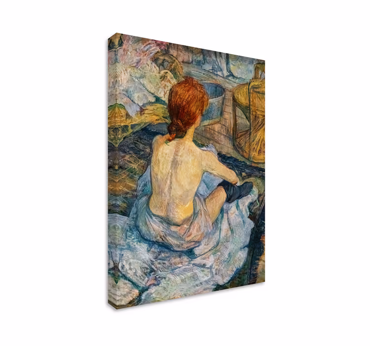 "La Toilette" Toulouse-Lautrec tarafından"Tuvalet" Toulouse-Lautr - TenStickers