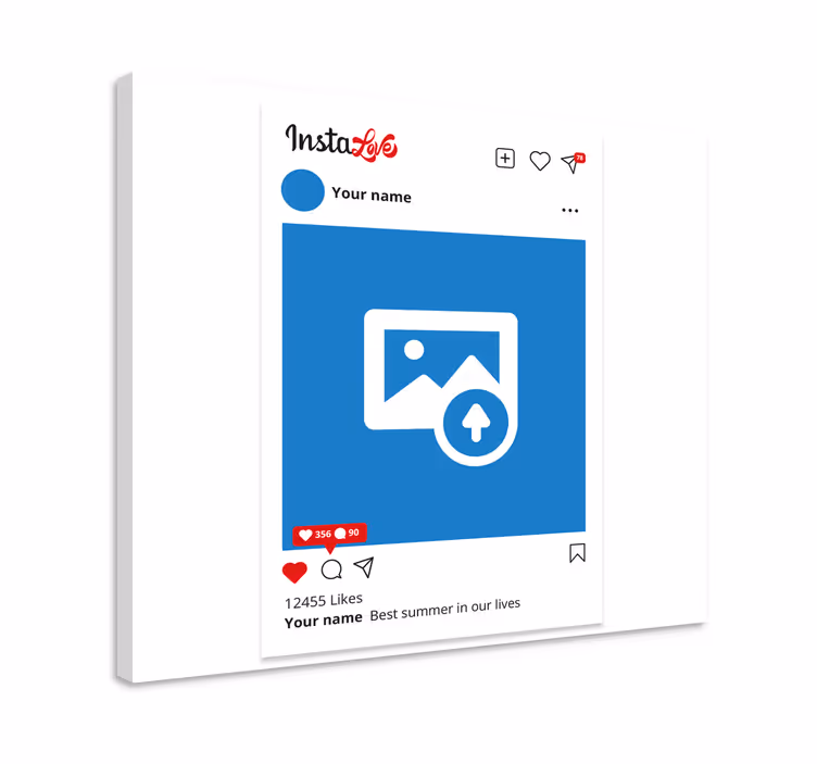 Yükleme kişiselleştirilebilir kanvas tablo - TenStickers