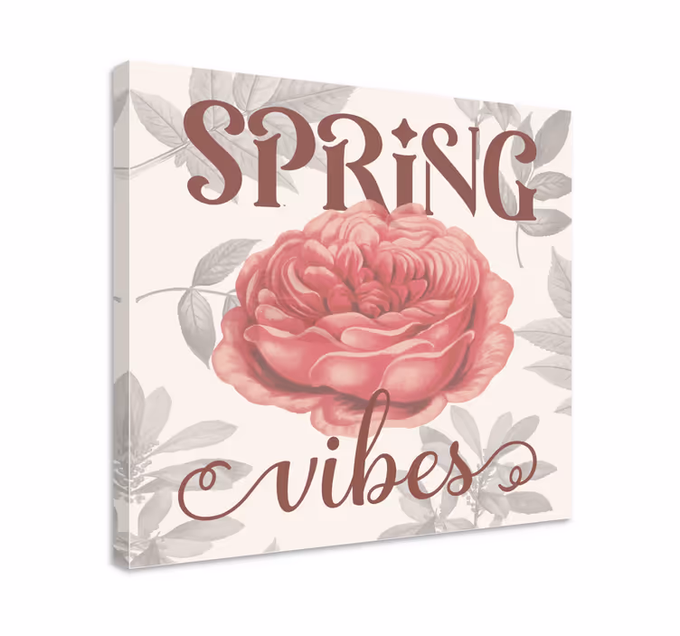 Bahar esintileri oturma odası tablo - TenStickers