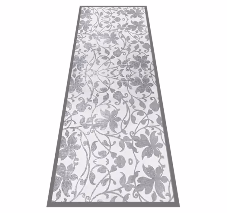çimento damask mutfak pvc halı - TenStickers
