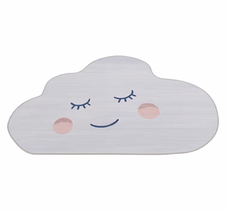 Uyku bulutu tasarımı pvc halı - TenStickers