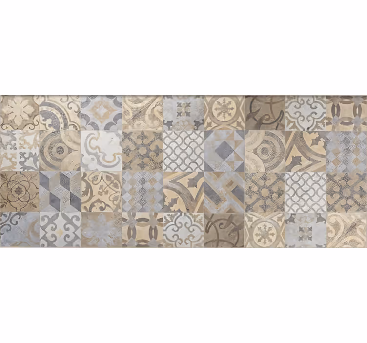 Sementin arancioni mozaic pvc halı - TenStickers