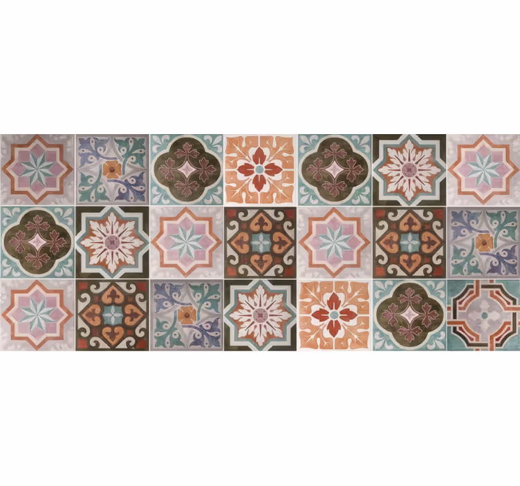 Piastrellin sicilya mozaic pvc halı - TenStickers