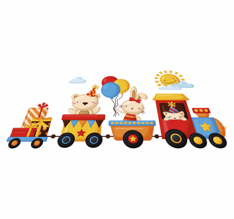 Hayvan pvc halı hayvan temalı halı - TenStickers