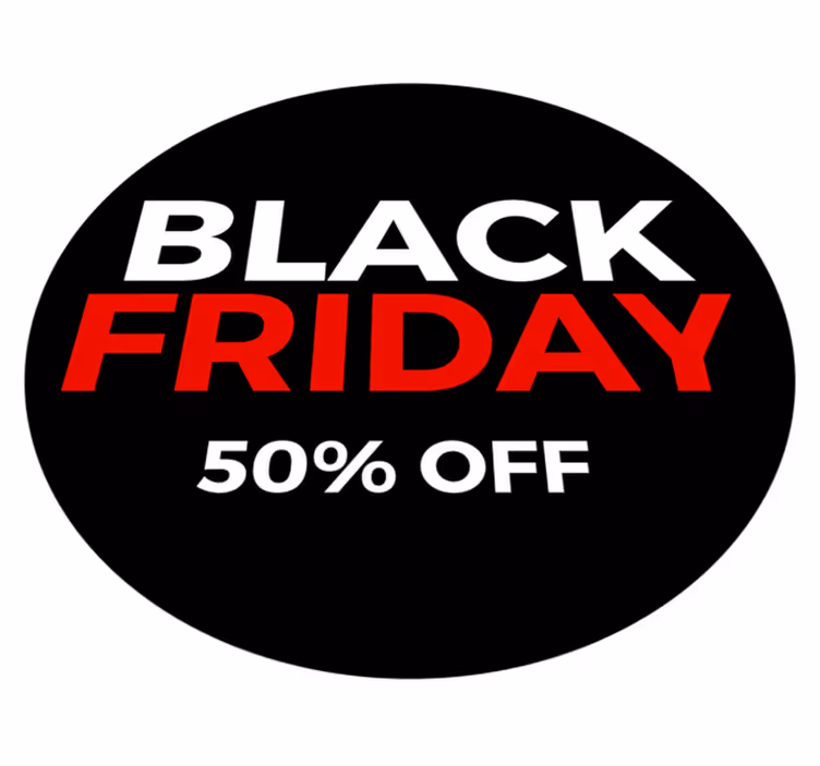 Black friday vinil halı %50 indirimli - TenStickers