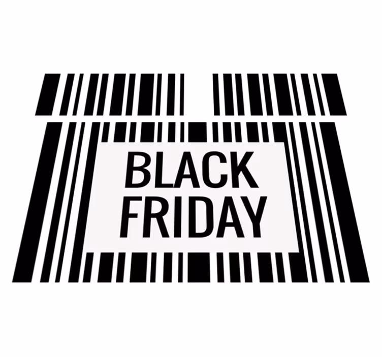 Black friday vinil halı - black friday kodu - TenStickers