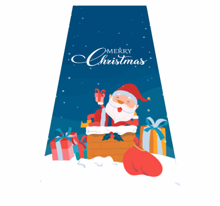 Noel pvc halı ile mutlu bir noel geçiriyoruz - TenStickers