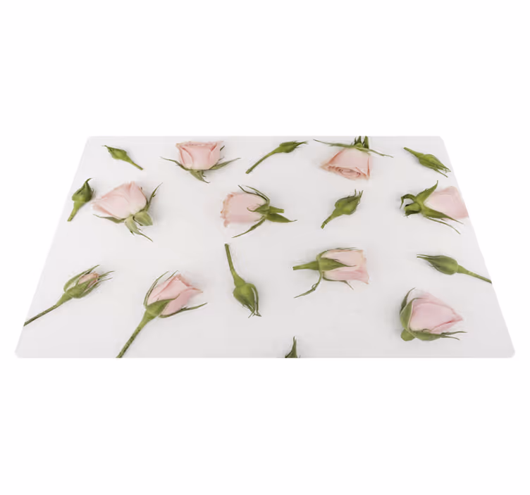 Romantik bahar Çiçekleri pvc halı - TenStickers