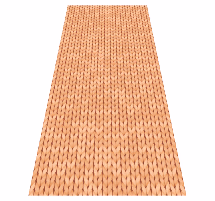 Mutfak pvc halı bej tekstil - TenStickers
