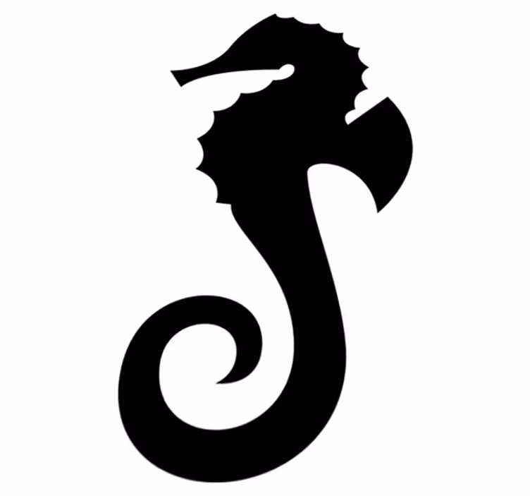 Banyo pvc halı sea horse pack - TenStickers