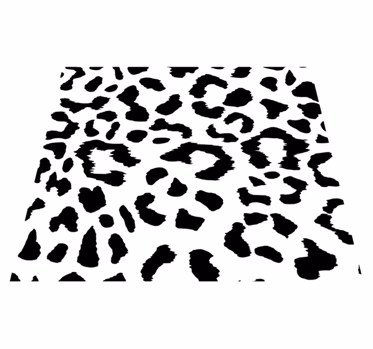 Hayvan baskı pvc halı leopar basit hayvan baskı - TenStickers
