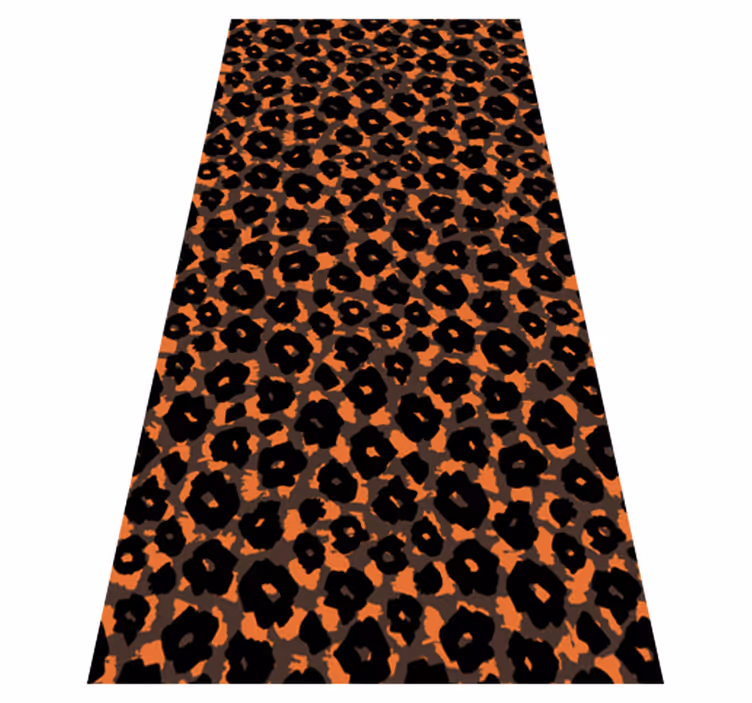 Hayvan baskı pvc halı kalahari leopar taklidi - TenStickers