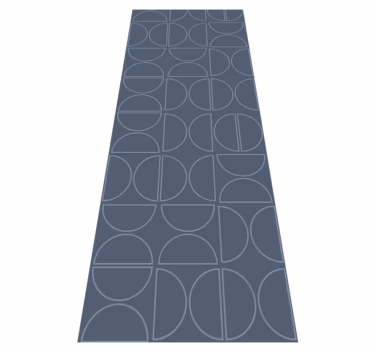 Geometrik pvc halı - 'rasch simetri eğrisi' geometrik - TenStickers