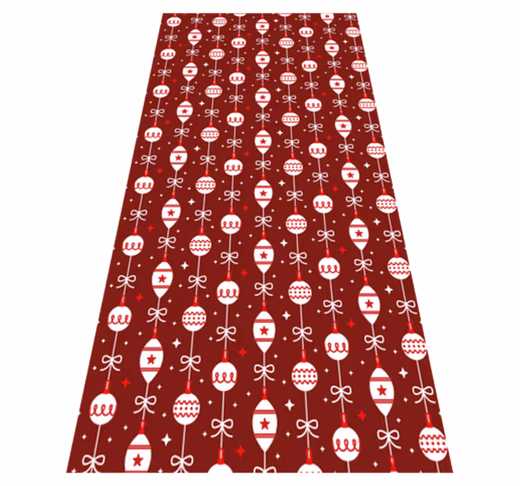 Noel pvc halı christmas süsleri - TenStickers