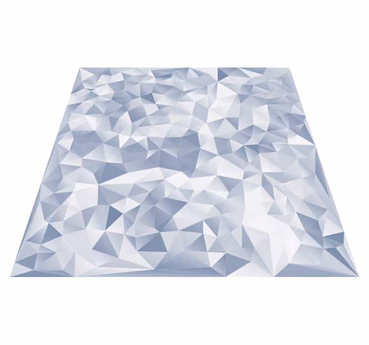 Geometrik pvc halı düzensiz formlar - TenStickers