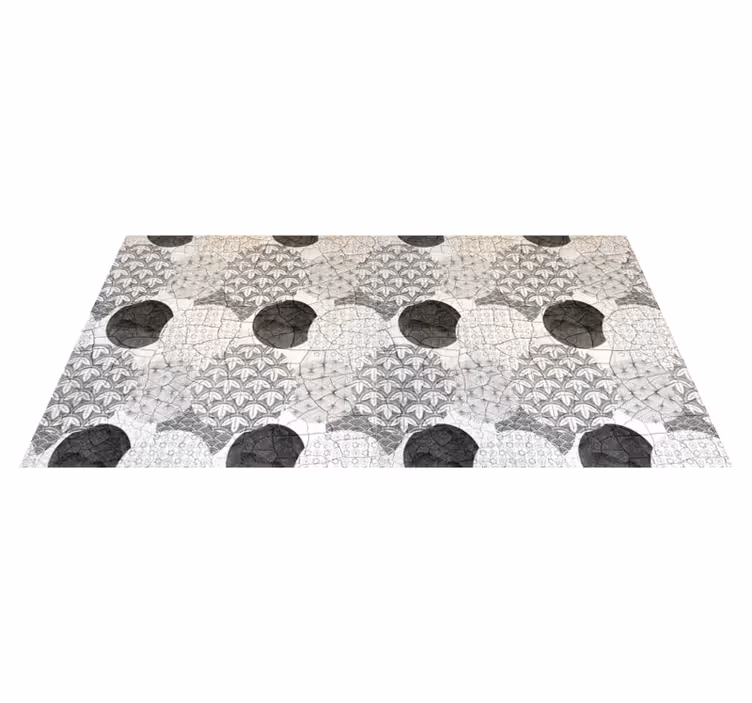 Geometrik pvc halı - doğulu geometrik desen - TenStickers