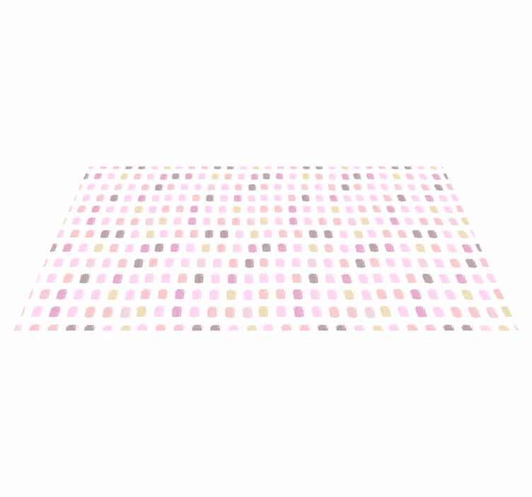 Çocukta pvc halı pembe tonları fırça darbeleri - TenStickers