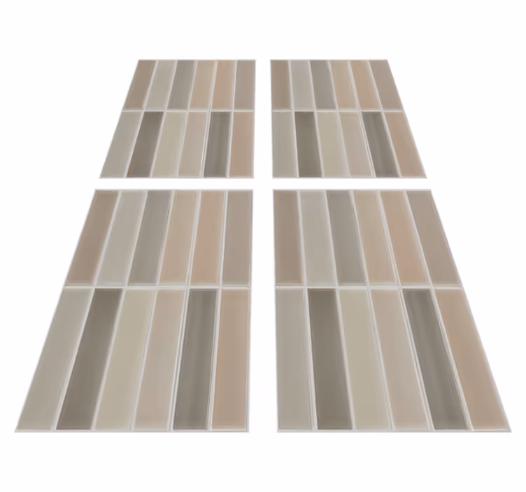 Banyo pvc halı dikdörtgen motif - TenStickers
