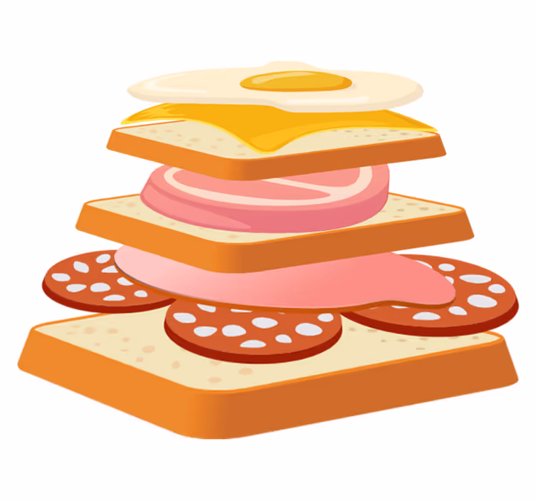 Mutfak pvc halı francesinha - TenStickers
