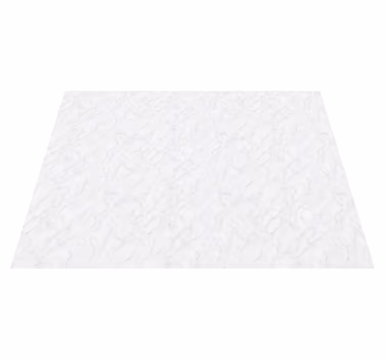 Yatak odası pvc halı beyaz gri mermer deseni - TenStickers