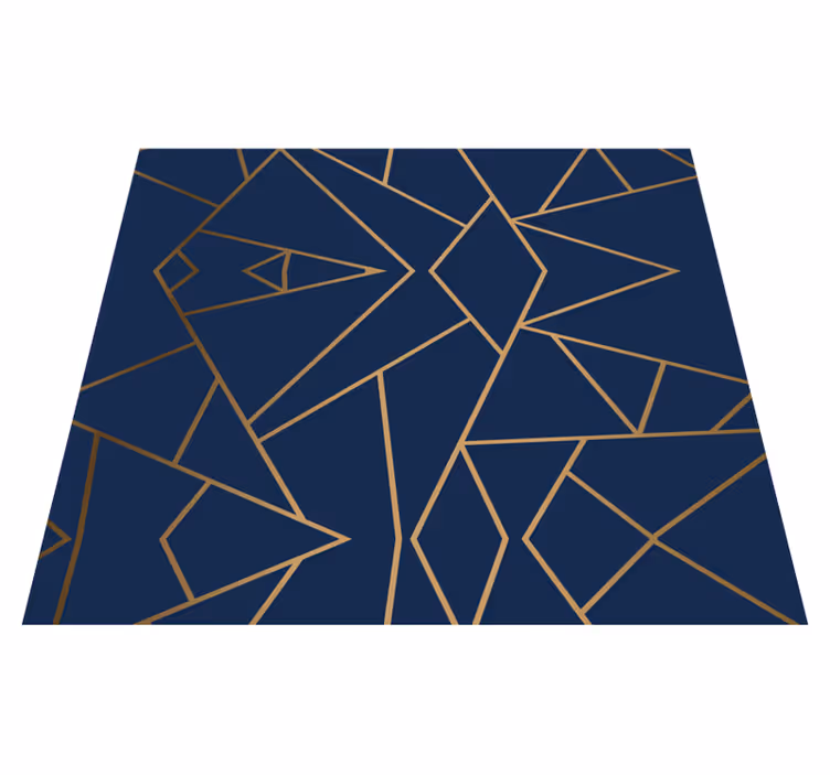 Ofis pvc halı geometrik Şekiller - TenStickers
