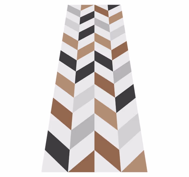 Ofis pvc halı renkli bloklar geometrik - TenStickers