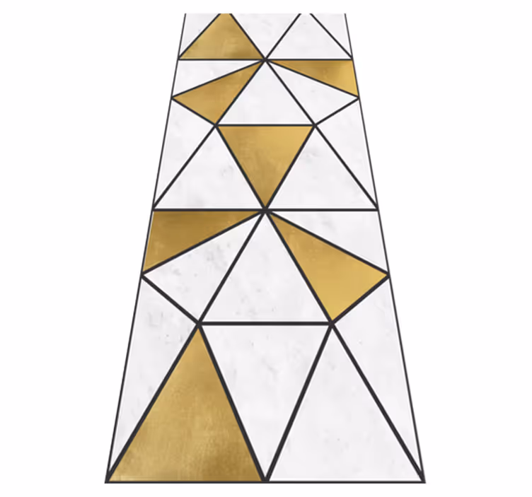Ofis pvc halı geometrik mermer desenli - TenStickers