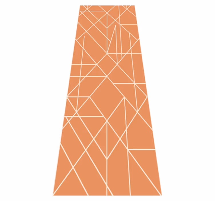 İskandinav pvc halı geometrik mozaik tepe - TenStickers