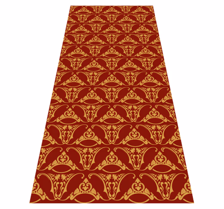 Vintage pvc halı pugin tasarımı - TenStickers
