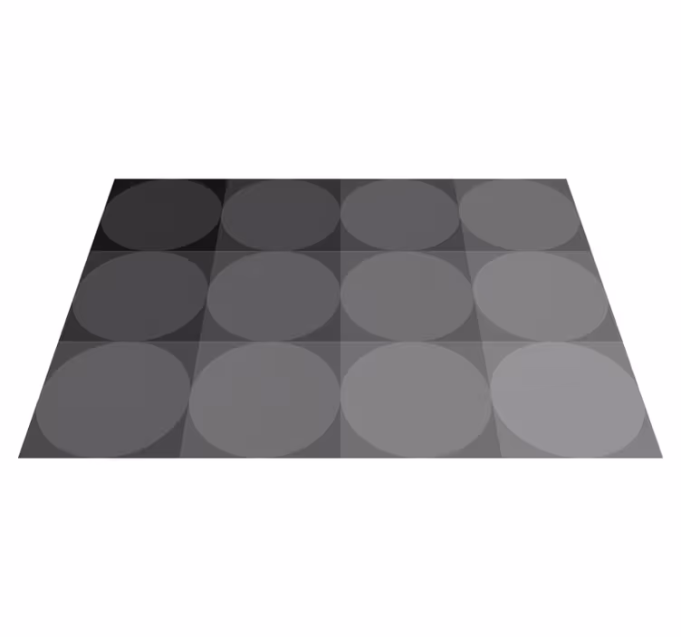 Gri pvc halı şık formlarla gri arka plan - TenStickers