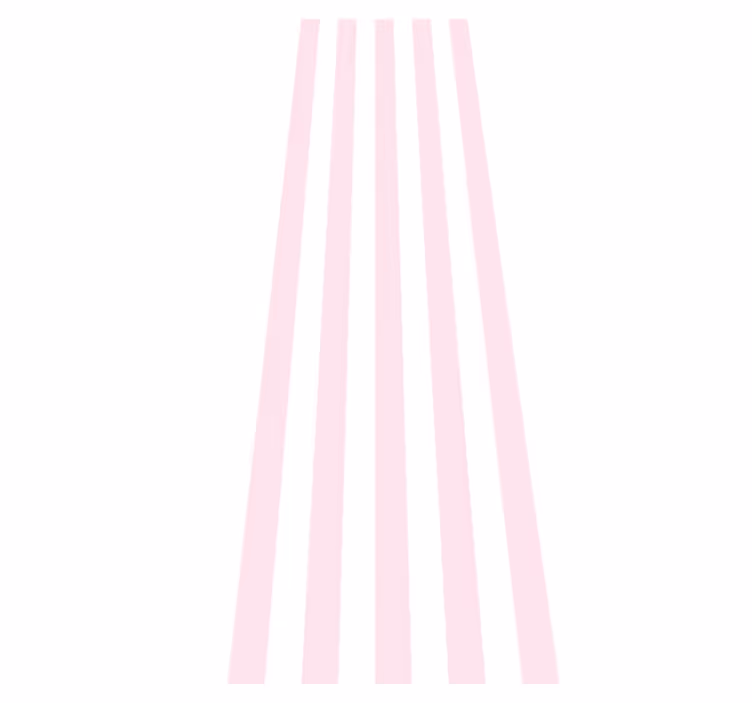 Koridor pvc halı nordic pembe ve beyaz - TenStickers