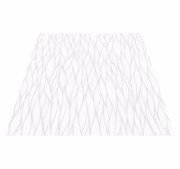 Beyaz pvc halı dalgalı Çizgiler - TenStickers
