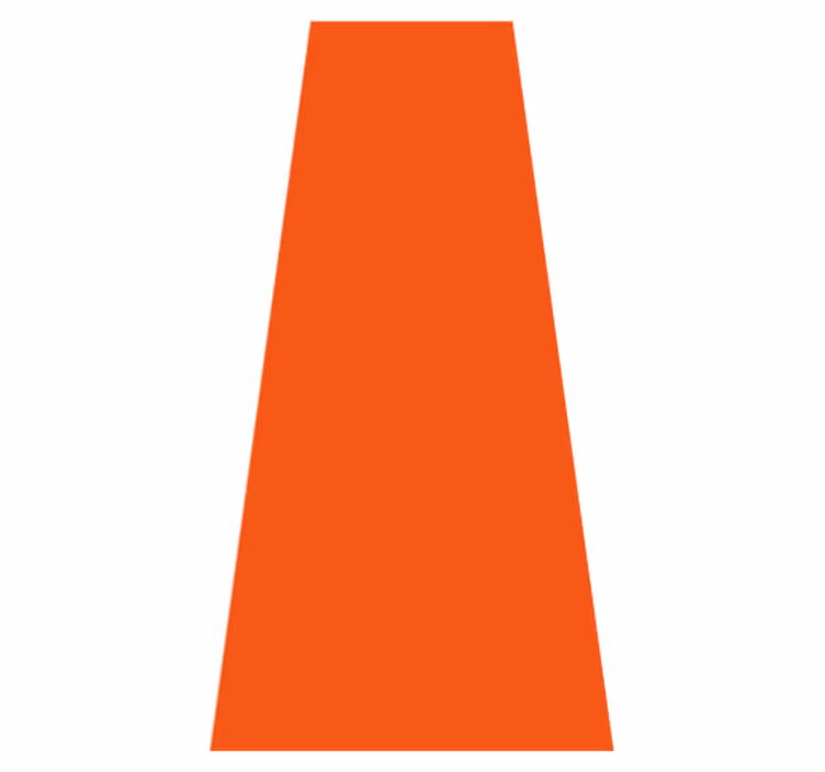 Turuncu pvc halı - orange - TenStickers