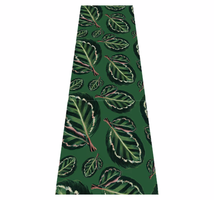 Yeşil pvc halı green maranta - TenStickers