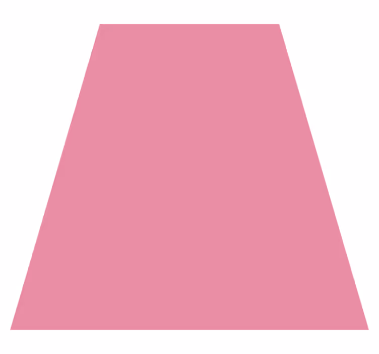 Pembe pvc halı düz koyu pembe - TenStickers