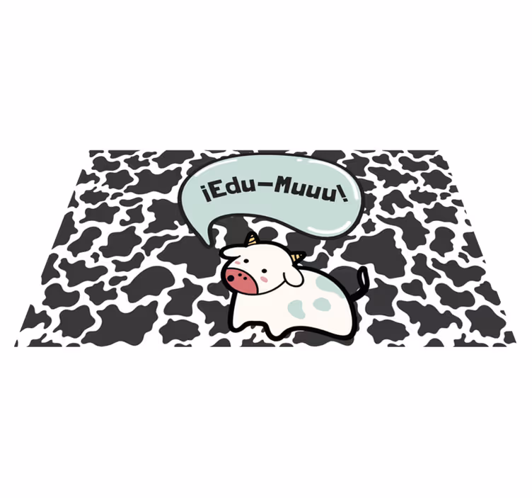 Personnalised inek vinil halı adı - TenStickers