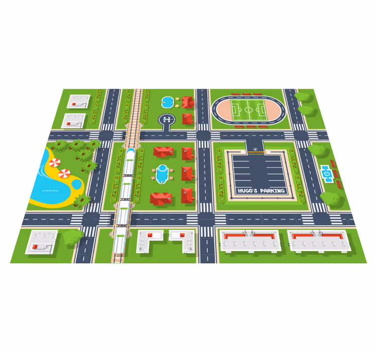 Muhteşem kişiselleştirilebilir park vinil halı - TenStickers
