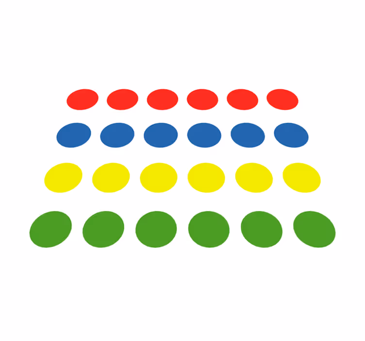 Harika twister oyunu vinil halı - TenStickers