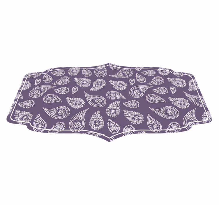 Desenli mandala motifi mandala pvc halı - TenStickers