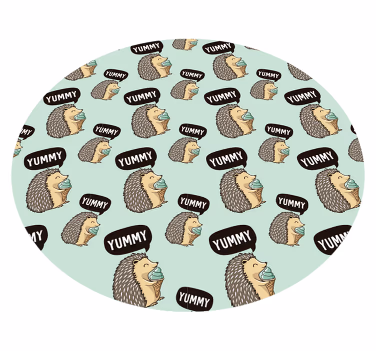 Kirpi keyfi çocukta pvc halı - TenStickers