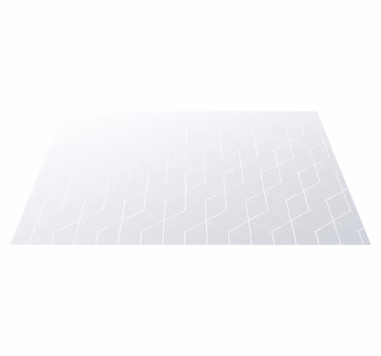 Geometrik desen yüzeyi fayans efekti pvc halı - TenStickers