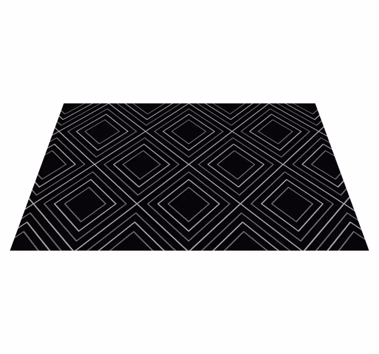 Geometrik zarif çizgiler geometrik kilimler - TenStickers