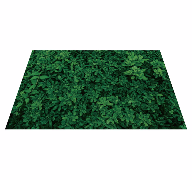 Vinil halı yonca doku doğa kilim - TenStickers