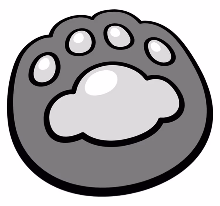 Siyah ve beyaz dogstooth hayvan baskı halı - TenStickers