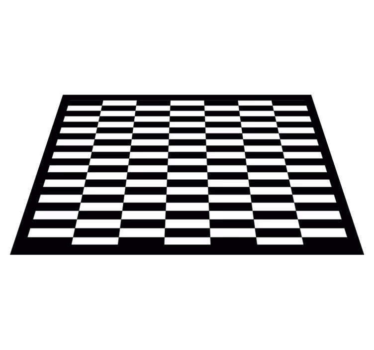 Optik illüzyon şeritleri geometrik halılar - TenStickers