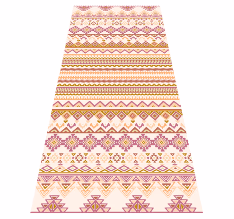 Boho estetik tarzı vintage halı - TenStickers